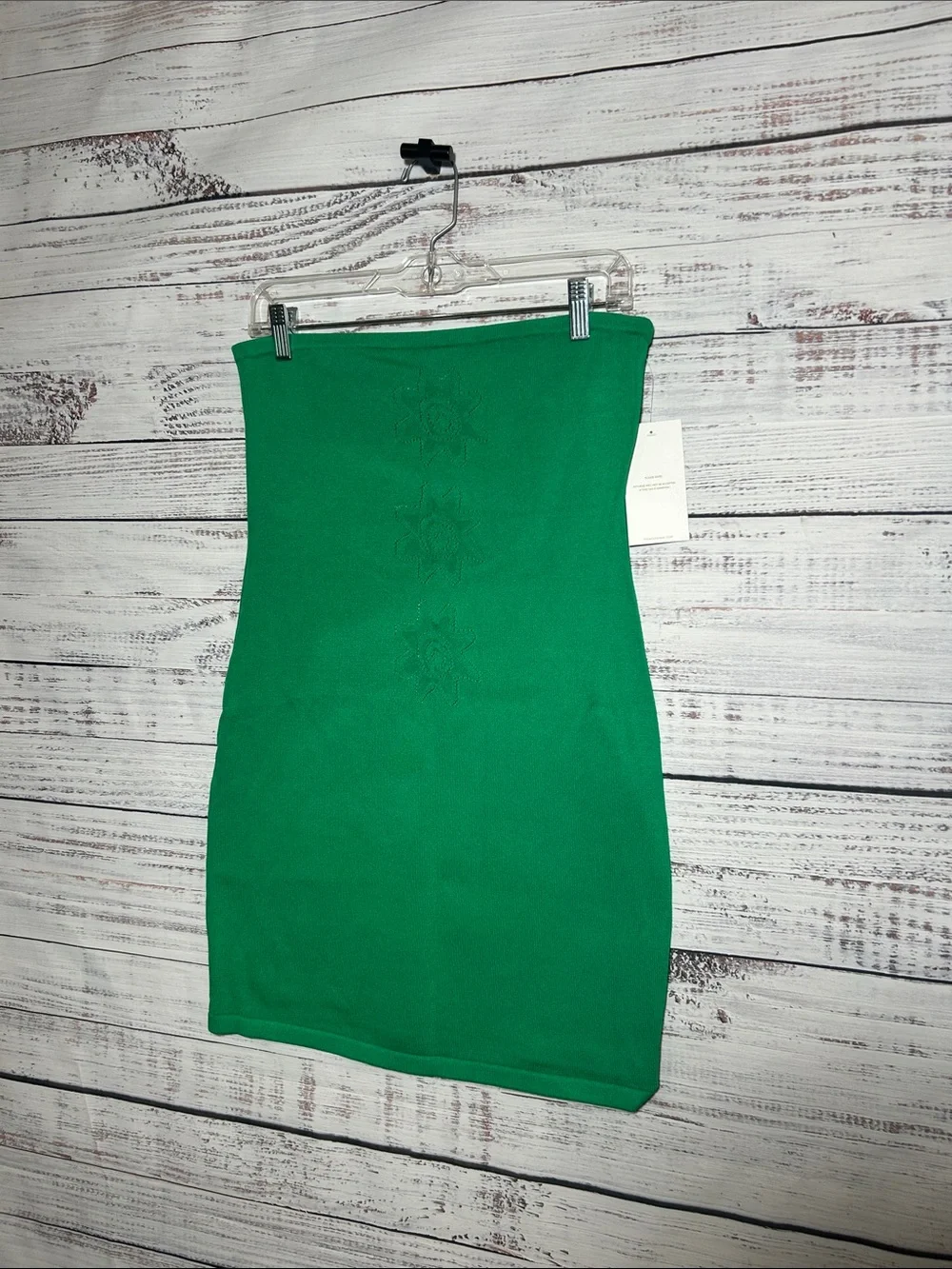 The Wolf Gang Bettina Strapless Tube Dress Color Amazon Large NWT - Picture 7 of 16